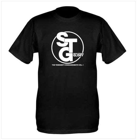 Short Sleeve STG T-Shirt - Black with White STG logo